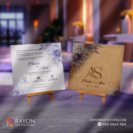 Traditional Wedding Cards Kerala