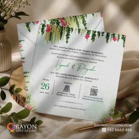 Traditional Wedding Cards