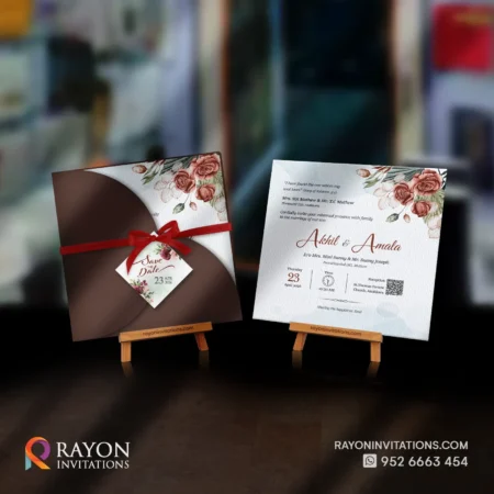 traditional Hindu wedding cards