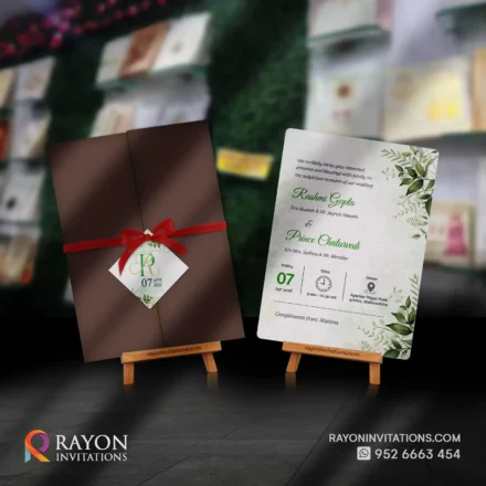Wedding Invitation Card Design